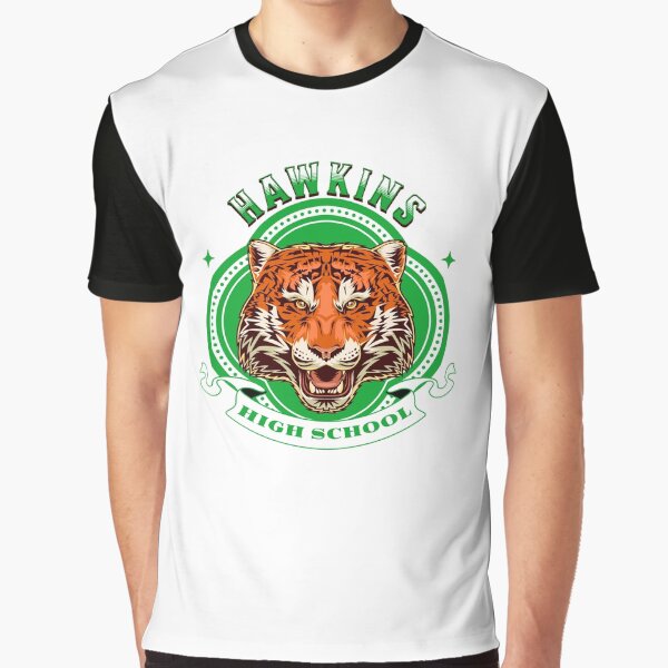 Item preview, Stranger Things | Hawkins High School Tigers Series Fan designed and sold by dwinburn.