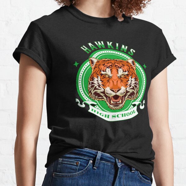 Stranger Things Hawkins High School T Shirt - Hotvero