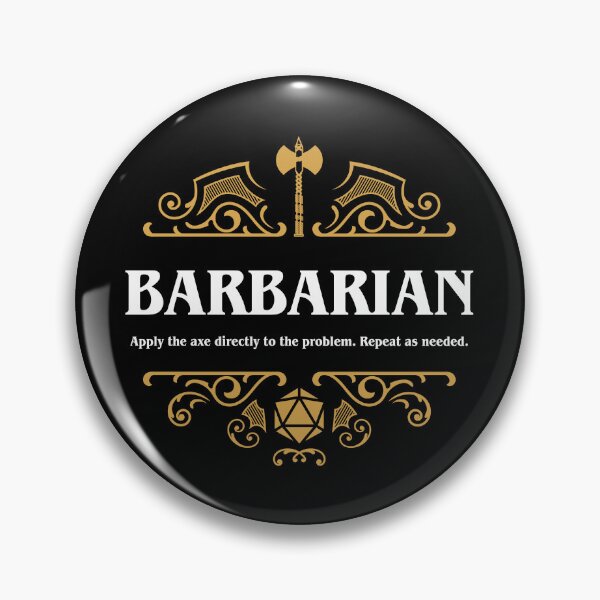 Item preview, Barbarian Class Tabletop RPG Gaming designed and sold by pixeptional.