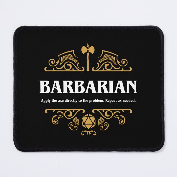 Item preview, Barbarian Class Tabletop RPG Gaming designed and sold by pixeptional.
