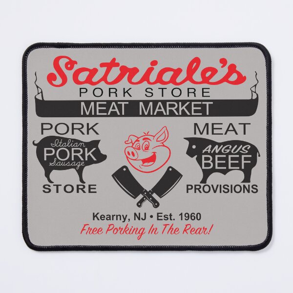 Item preview, Satriale's Meat Market designed and sold by Alema Art.