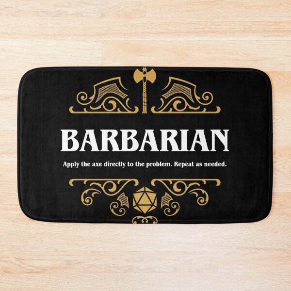 Item preview, Barbarian Class Tabletop RPG Gaming designed and sold by pixeptional.