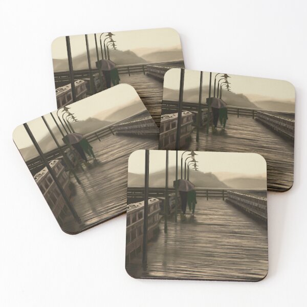 Item preview, A quiet walk along the San Francisco boardwalk designed and sold by designeq.