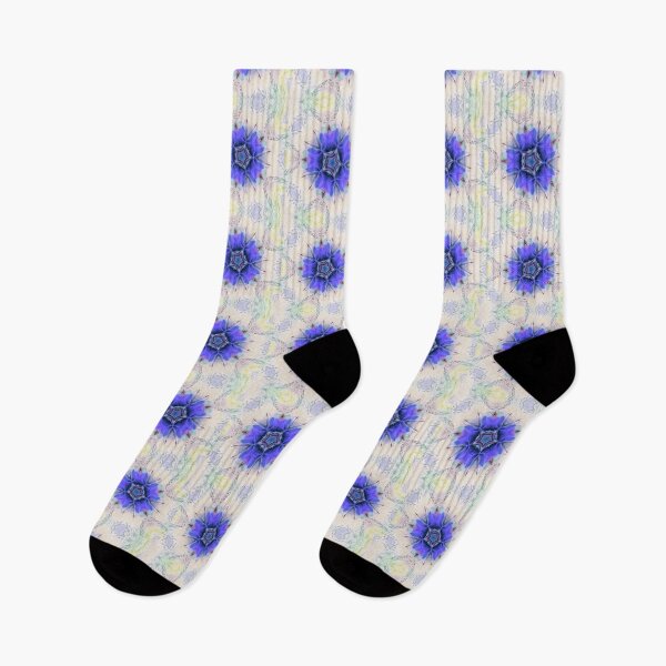 Item preview, Indigo Starflower Spring Meadow designed and sold by Healio2.