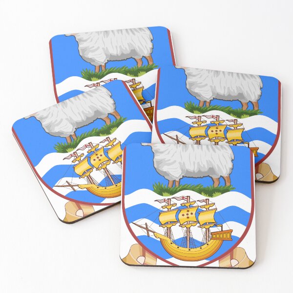 Item preview, Falkland Islands Coat of Arms designed and sold by Frislandia.