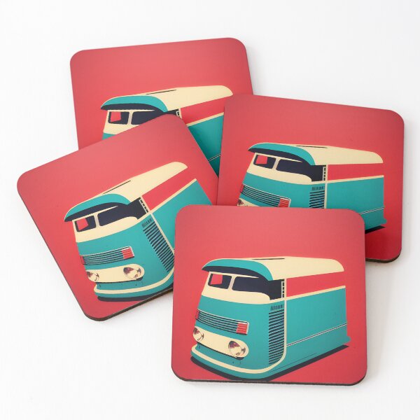 Item preview, Retro Toaster Bus Breakfast designed and sold by CheeseBlueprint.