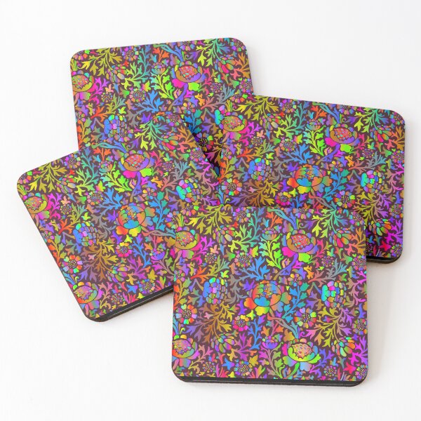 Item preview, Colorful flowers, abstract design  designed and sold by zeljana0504.