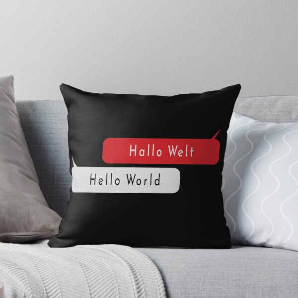 Item preview, Hello World-Hallo Welt-Python Code designed and sold by FridPix.