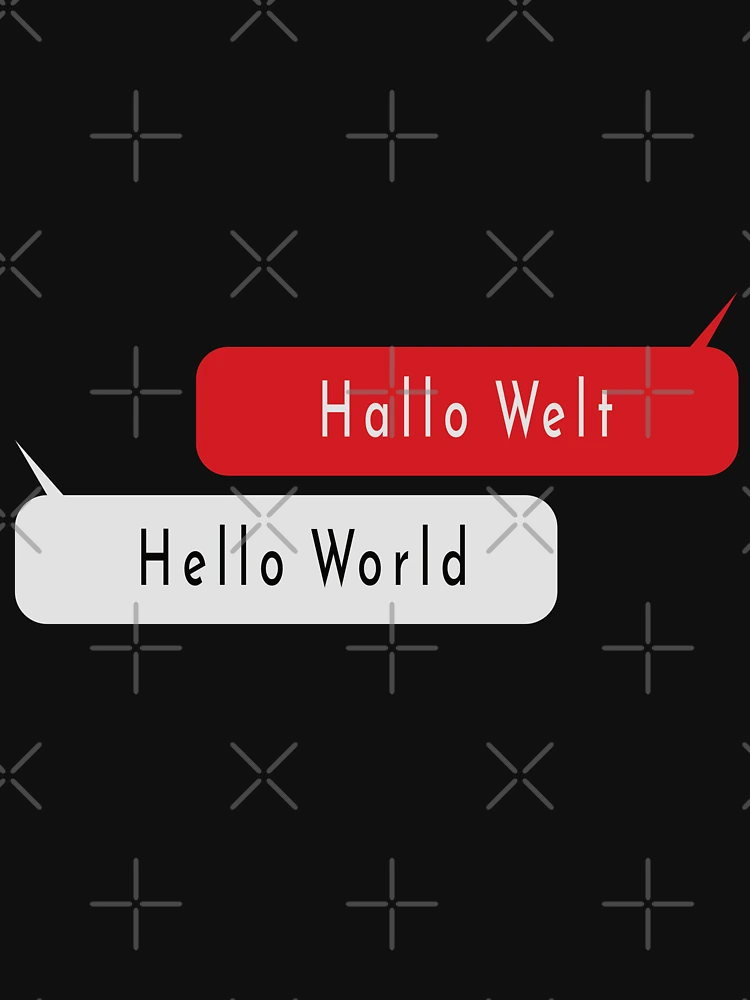 Thumbnail 6 of 6, Lightweight Sweatshirt, Hello World-Hallo Welt-Python Code designed and sold by FridPix.