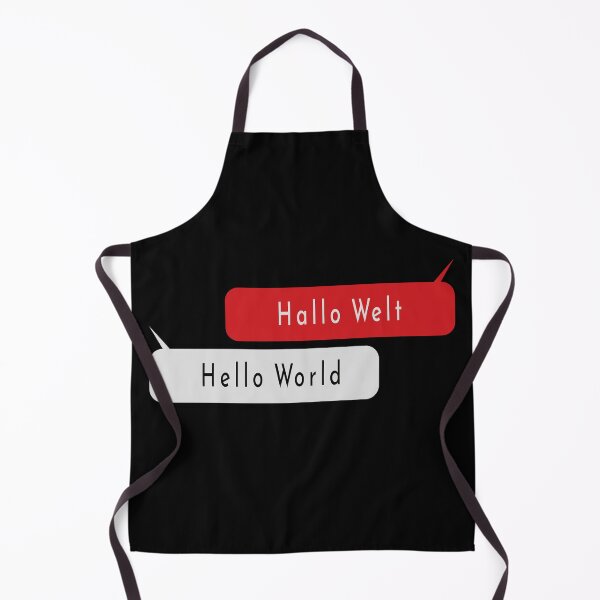 Item preview, Hello World-Hallo Welt-Python Code designed and sold by FridPix.