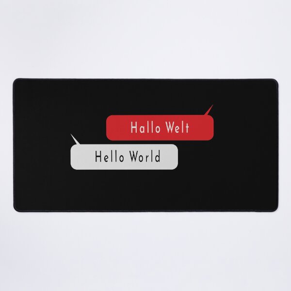 Item preview, Hello World-Hallo Welt-Python Code designed and sold by FridPix.