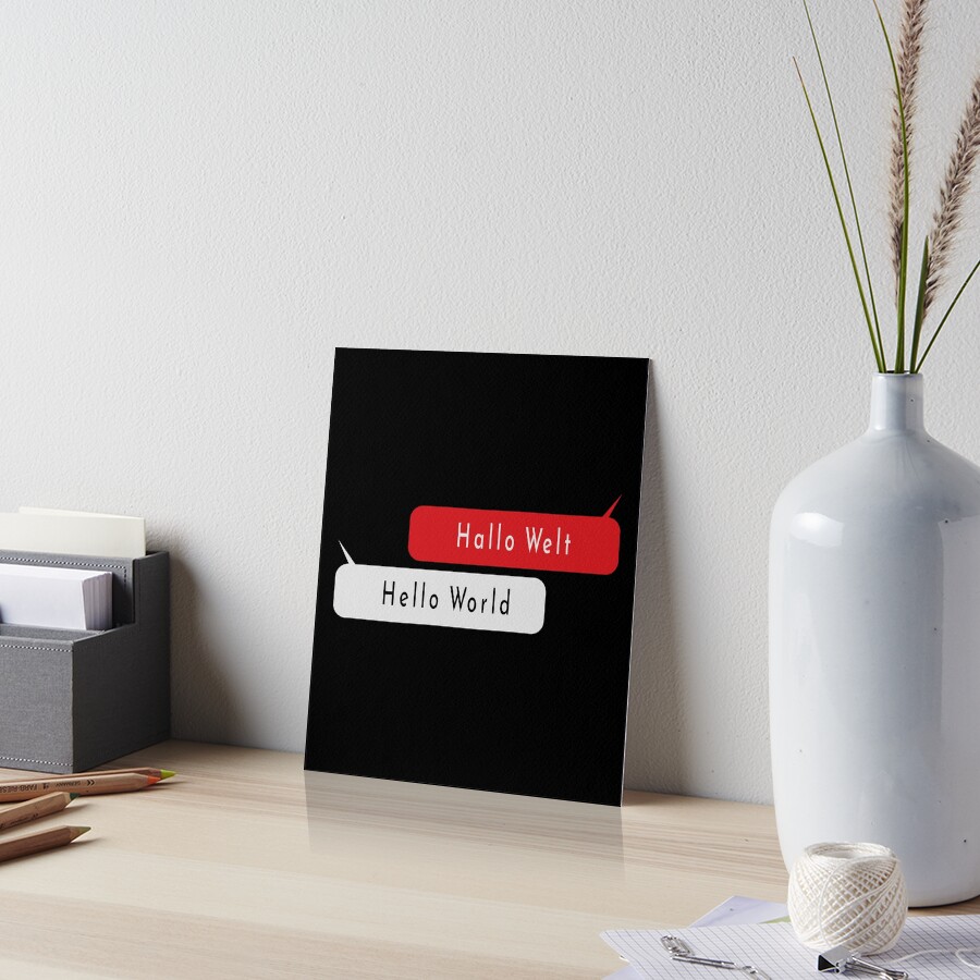 Item preview, Art Board Print designed and sold by FridPix.