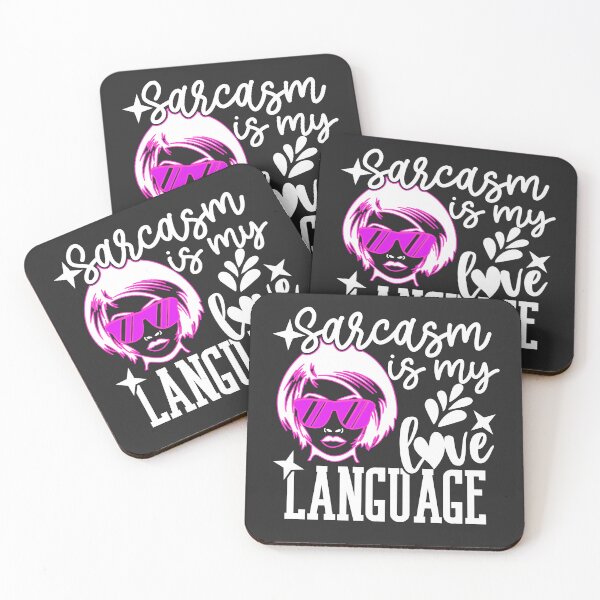 Item preview, Sarcasm is my love language  designed and sold by Blended Designs ⭐⭐⭐⭐⭐.
