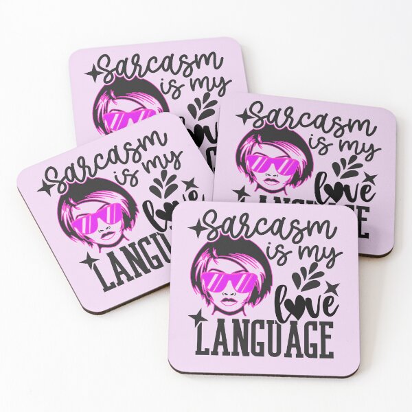 Item preview, Sarcasm is my love language  designed and sold by Blended Designs ⭐⭐⭐⭐⭐.