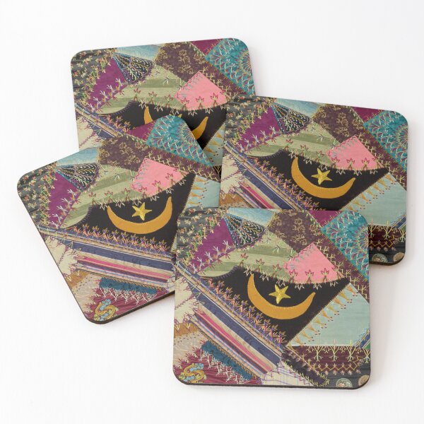 Item preview, Antique Multicolor Crazy Quilt designed and sold by ScavengerStyle.