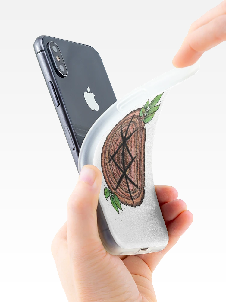 Thumbnail 4 of 5, iPhone Case, Protection Rune designed and sold by TheCharmedCrow.