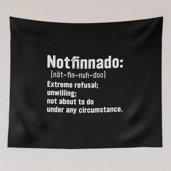 Item preview, Funny Notfinnado Definition designed and sold by RosannaArt.