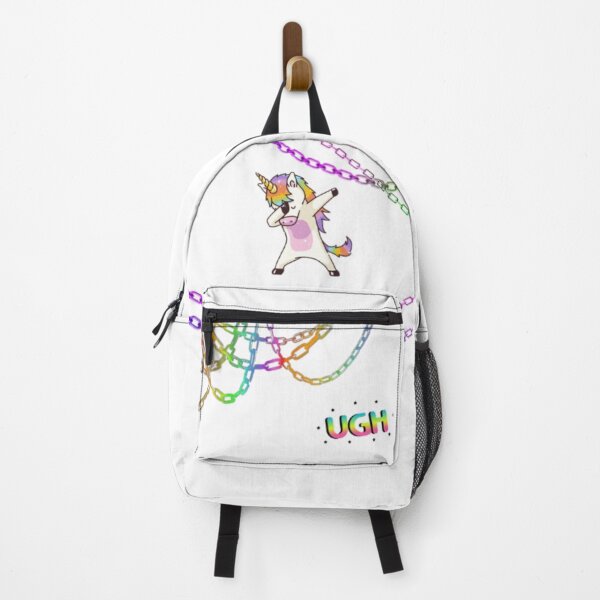 Item preview, Girls school backpack, Unicorn Chainz designed and sold by ParaGraphix.