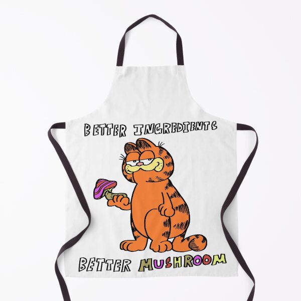Item preview, Garfield "Better ingredients Better mushroom" designed and sold by Lemon3139.
