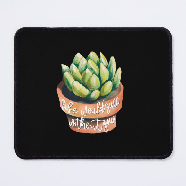 Item preview,  Life Would Succ without You | Oil painting | Plant art | Succulents | Succulent Gift | Succulent Pot | Thinking of You  designed and sold by ShreecreatE.