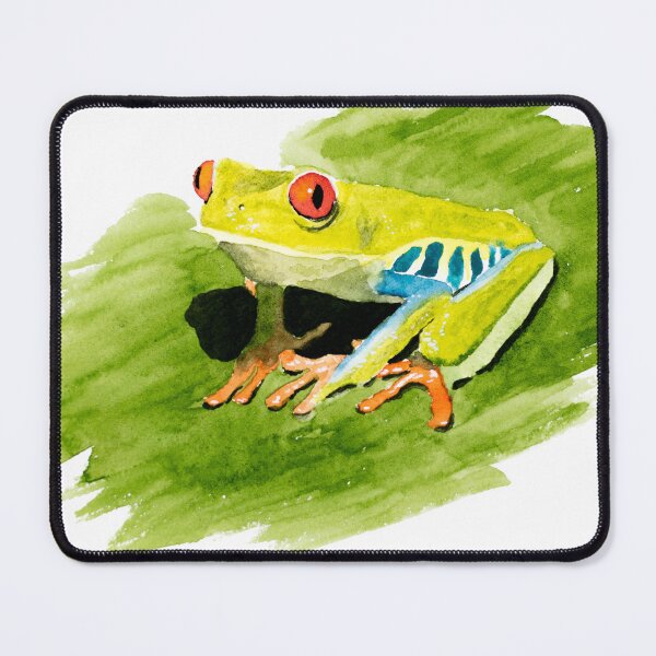 Item preview, Tree Frog Watercolour Painting designed and sold by Nicky Rollings.