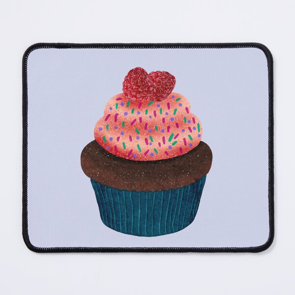 Item preview, Delicious Raspberry Chocolate Cupcake  designed and sold by Ale's Art.
