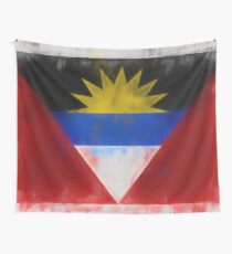 Antigua And Barbuda Flag Reworked No. 66, Series 1 Wandbehang