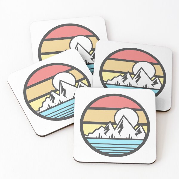 Item preview, Mountains with Sunset designed and sold by Sarah Deschamps.