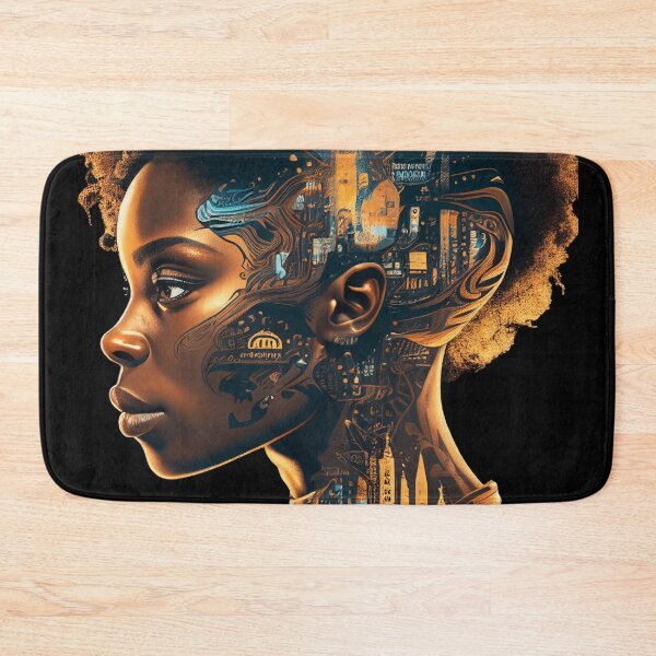 Item preview, Afrofuturism Art designed and sold by MidJourneymen.