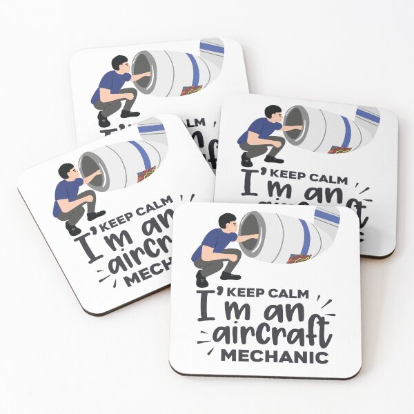 Item preview, Keep Calm I am Aircraft Mechanic designed and sold by Thanineemedia.
