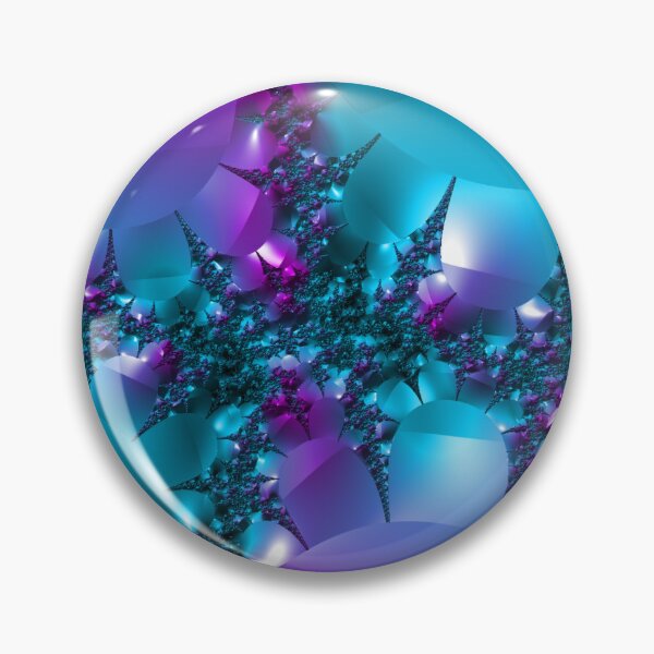 Item preview, Aqua Love | About Fractals | Classy Fractal Art designed and sold by JillyJ05.