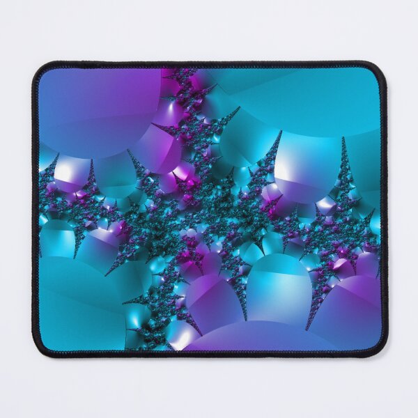 Item preview, Aqua Love | About Fractals | Classy Fractal Art designed and sold by JillyJ05.