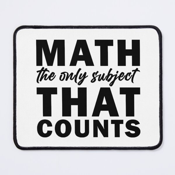 Item preview, Math Is The Only Subject That Counts designed and sold by Ecollections.
