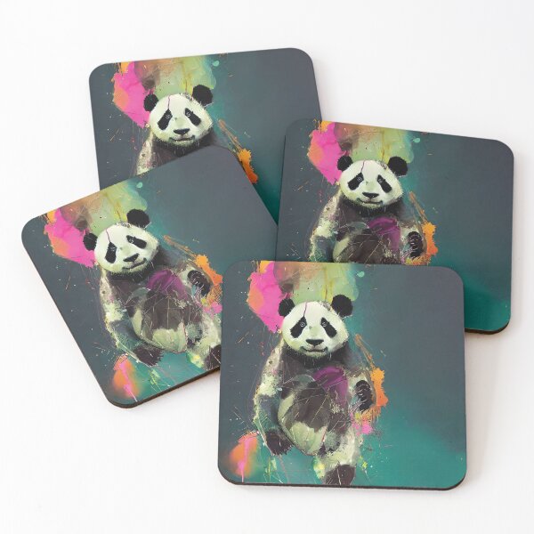 Item preview, Panda Abstract Painting designed and sold by The AI Art Gallery.
