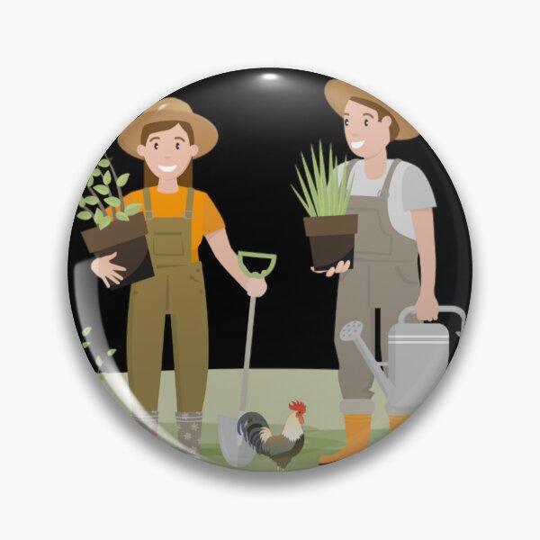 Item preview, Funny Work In Garden Be With Chickens designed and sold by chetan786.