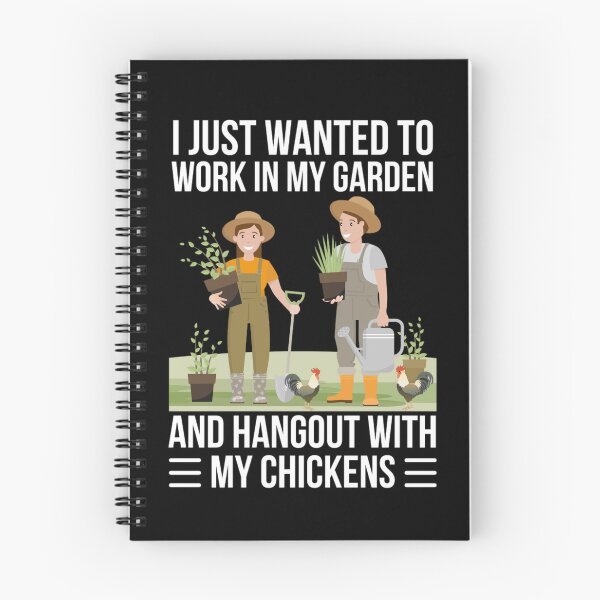 Item preview, Funny Work In Garden Be With Chickens designed and sold by chetan786.