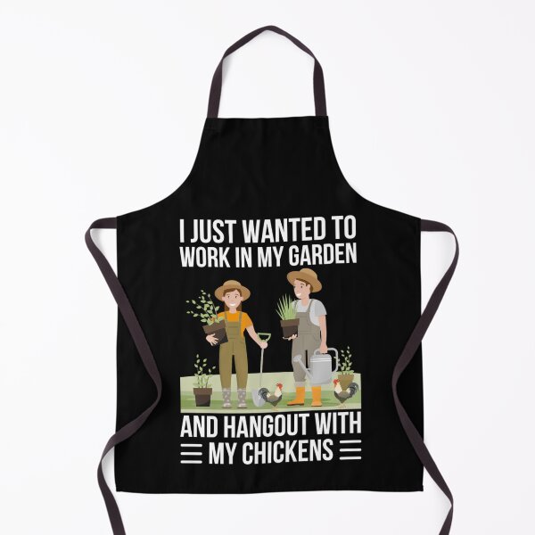 Item preview, Funny Work In Garden Be With Chickens designed and sold by chetan786.