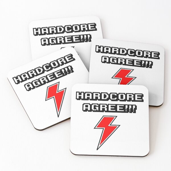 Item preview, Agree Hardcore Thunderbolt designed and sold by QuirkyDesign101.