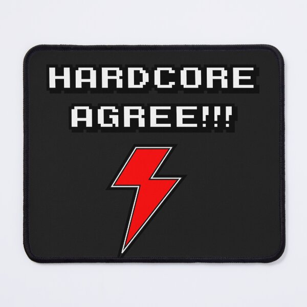 Item preview, Agree Hardcore Thunderbolt designed and sold by QuirkyDesign101.