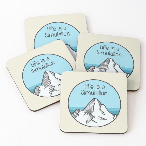 Item preview, Life is a Simulation, Mountain designed and sold by DionBlaster.