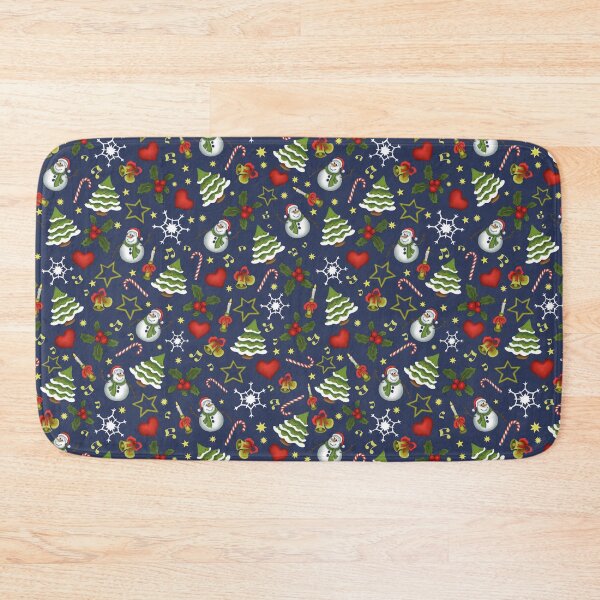 Item preview, Blue Christmas Pattern designed and sold by jorepetto.