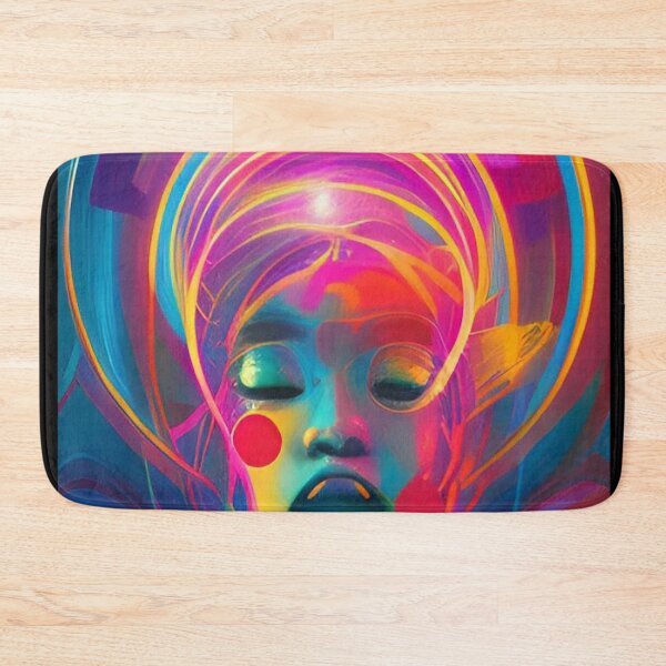 Item preview, Hip Cool Vibrant Colorful Abstract Art Visionary Artists Visionary Paintings Spiritual Art Surreal Art, designed and sold by CattlettArt.
