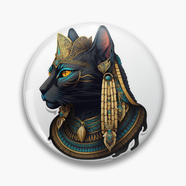 Item preview, BLACK CAT PHARAOH  designed and sold by CleverCulture.