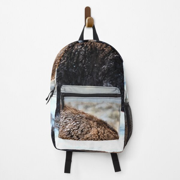 Item preview, American Bison in a Fight During a Snowstorm. designed and sold by Rocky Mountain Artistry.