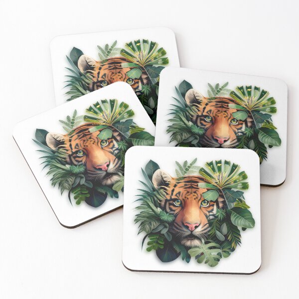 Item preview, Tiger in the Jungle designed and sold by PearBird.