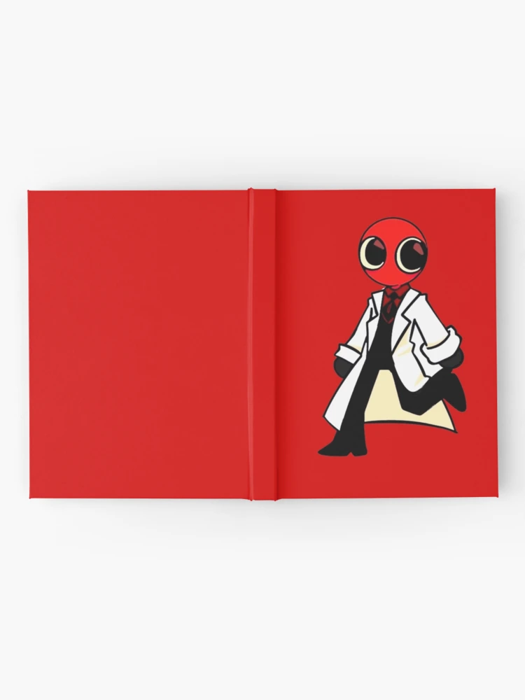 Red Scientist Rainbow Friend Sticker for Sale by TheBullishRhino