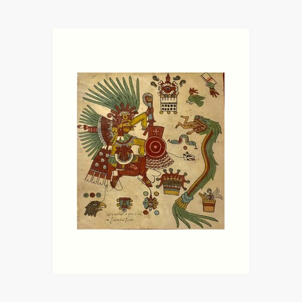 Aperçu de l'œuvre Quetzalcoatl créée et vendue par Mony26.