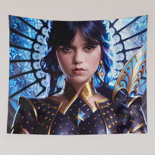 Item preview, Addams Series Wednesday Addams - Jenna Ortega Art designed and sold by Tshirtstory.