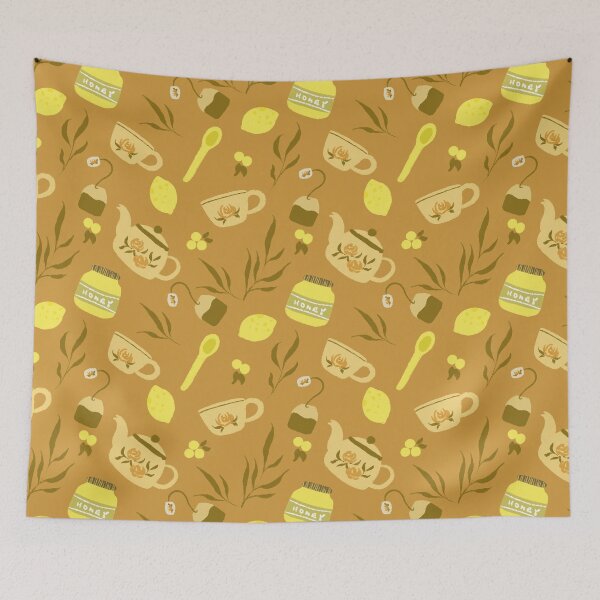 Item preview, Sweet Lemon tea illustration designed and sold by pinkyfish1010.