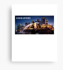 Singapore Tourist Canvas Print